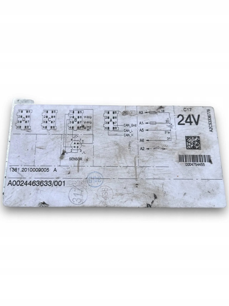 фото №5, Mercedes actros mp4 тахограф 0024463633 !m