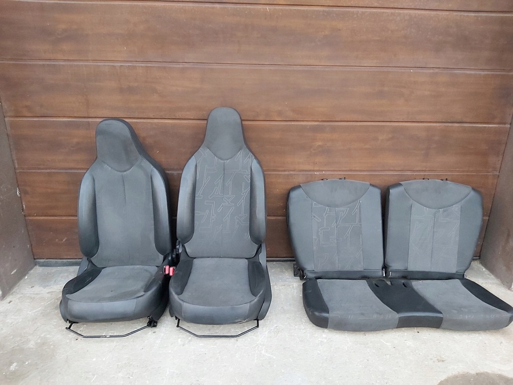 фото №9, Toyota aygo ii заднее сиденье задняя спинка isofix