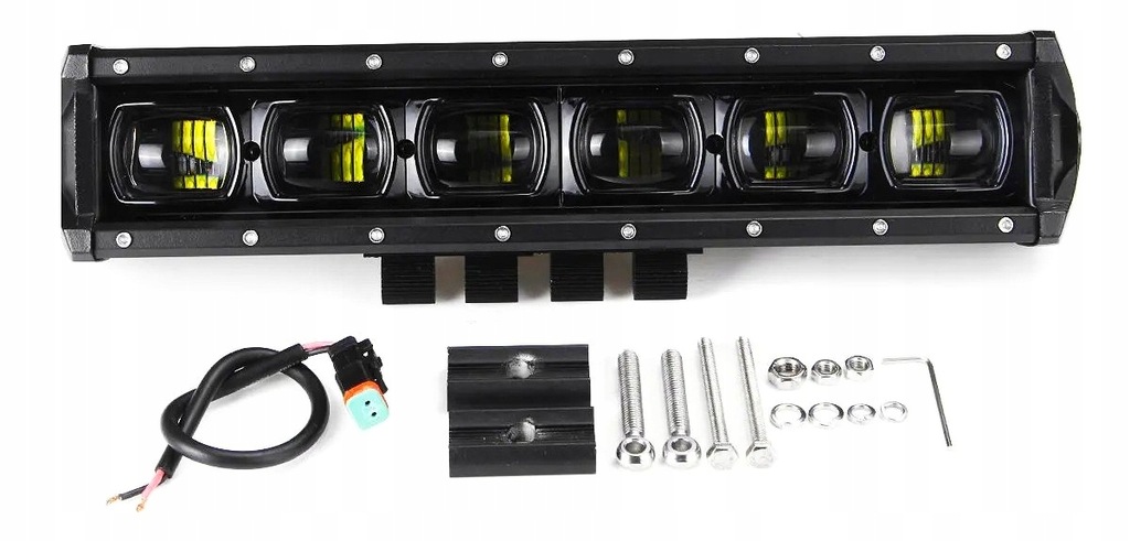 фото №8, Лампа led drogowa 24 led 6d линзованная lightbar