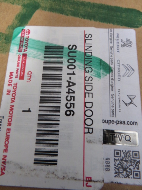 фото №16, Toyota proace короткий двері задні праве зсувні