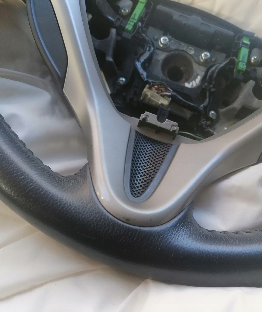 фото №6, Воздуховод кожа лепестки переключения автоматическая коробка передач состояние bdb оригинал honda jazz iii 2008-2014