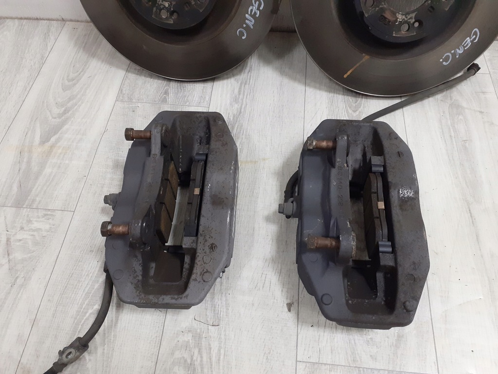 фото №6, Genesis coupe lift 3.8 2013-16 суппорты тормозные диски тормоза перед 350mm