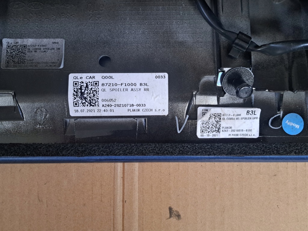 фото №8, Kia sportage iv спойлер спойлер