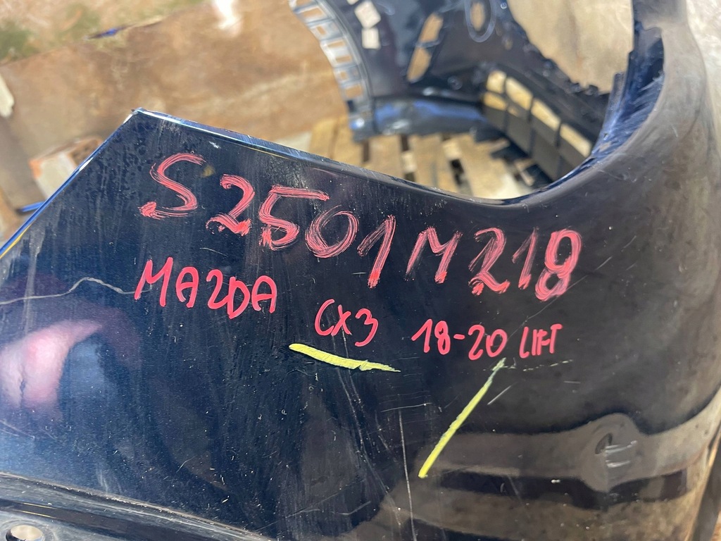 фото №9, Mazda cx3 cx-3 14-18 бампер перед передний