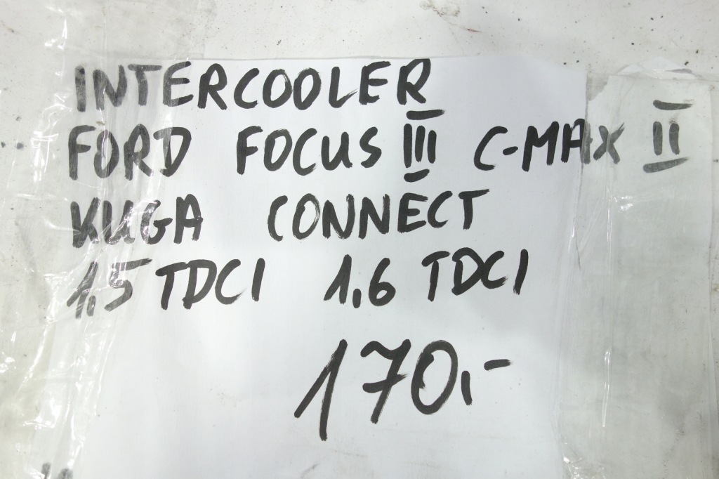 Интеркулер ford focus 3 c-max kuga 1.5 1.6 tdci Недорого