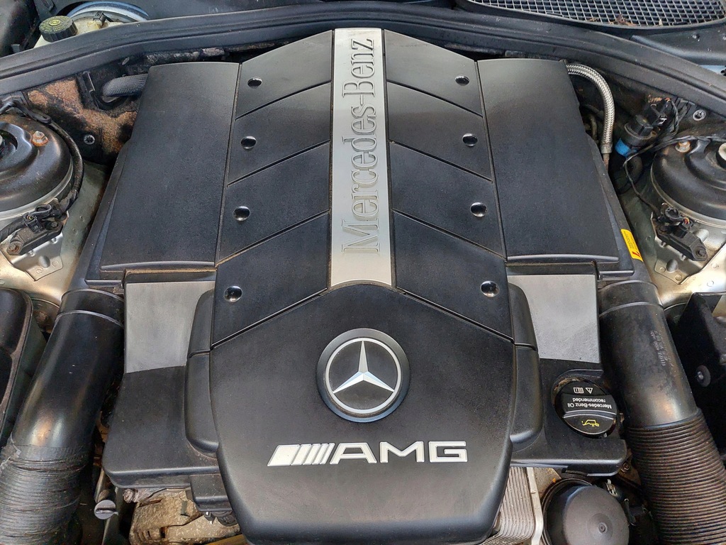 фото №7, Двигатель kompletny 113986 mercedes cl 55 amg 5.5 v8 w215