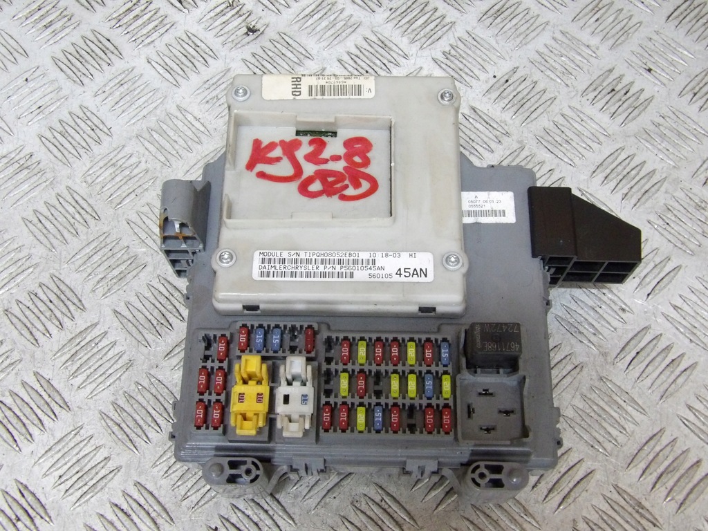 фото №7, Jeep cherokee kj 2.8 crd бортовий комп'ютер двигуна набір стартовий 56044561cb