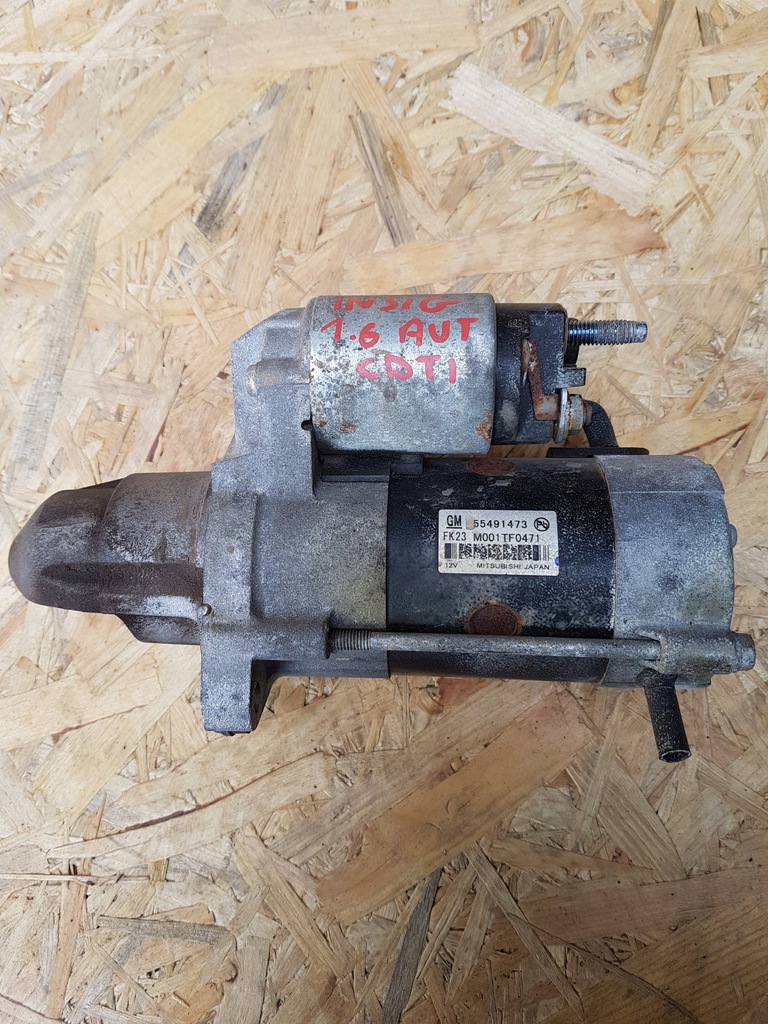 фото №1, Opel insignia стартер 55491473