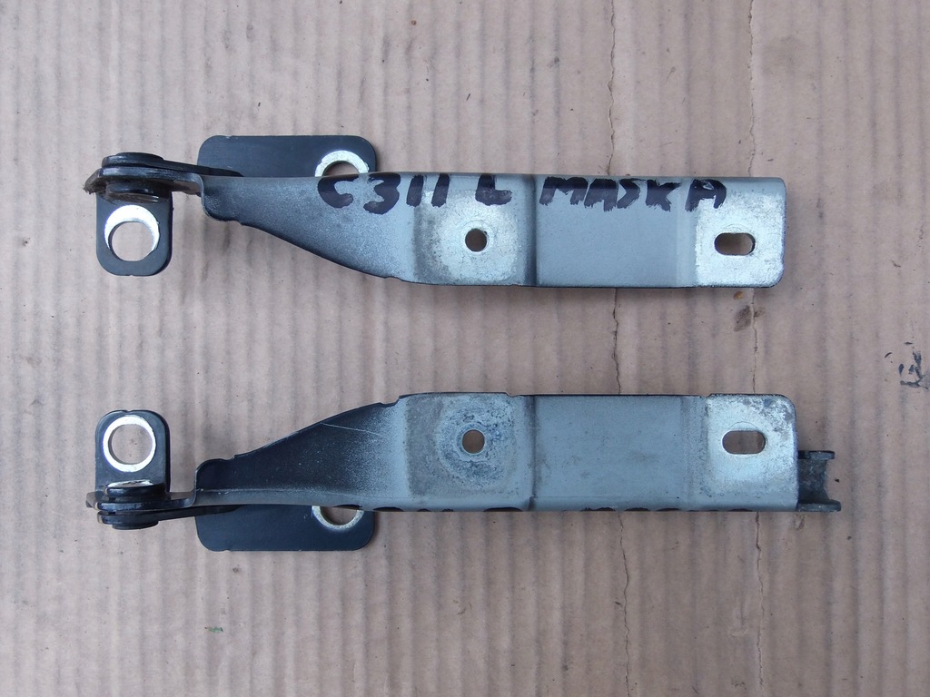 фото №3, Петлі капот комплект exl citroen c3 ii