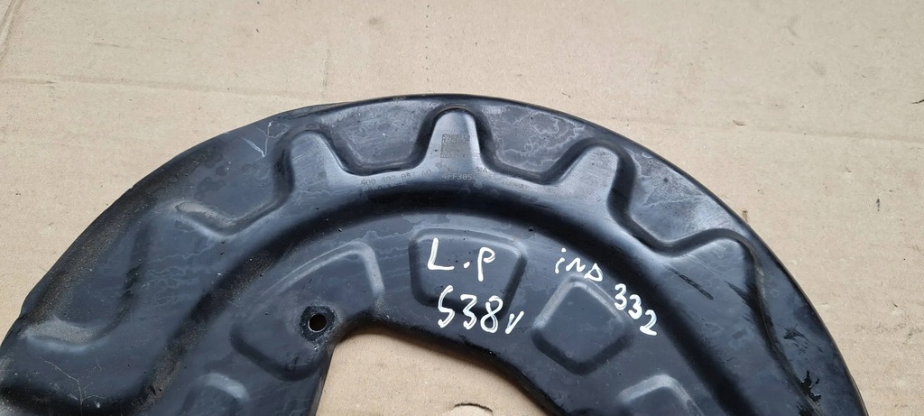 фото №9, S3 8v sedan a3 защита диск тормозной левая перед 2.0 tfsi 5q0400053aq