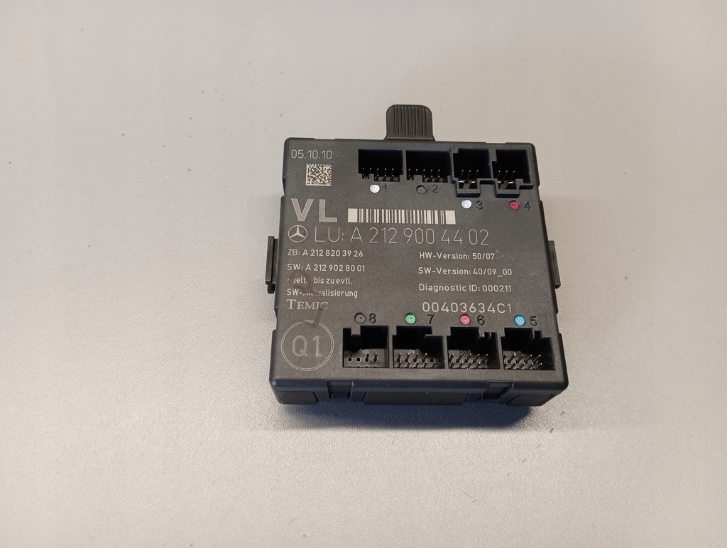 фото №1, Модуль двері лівий перед mercedes w212 a2129004402