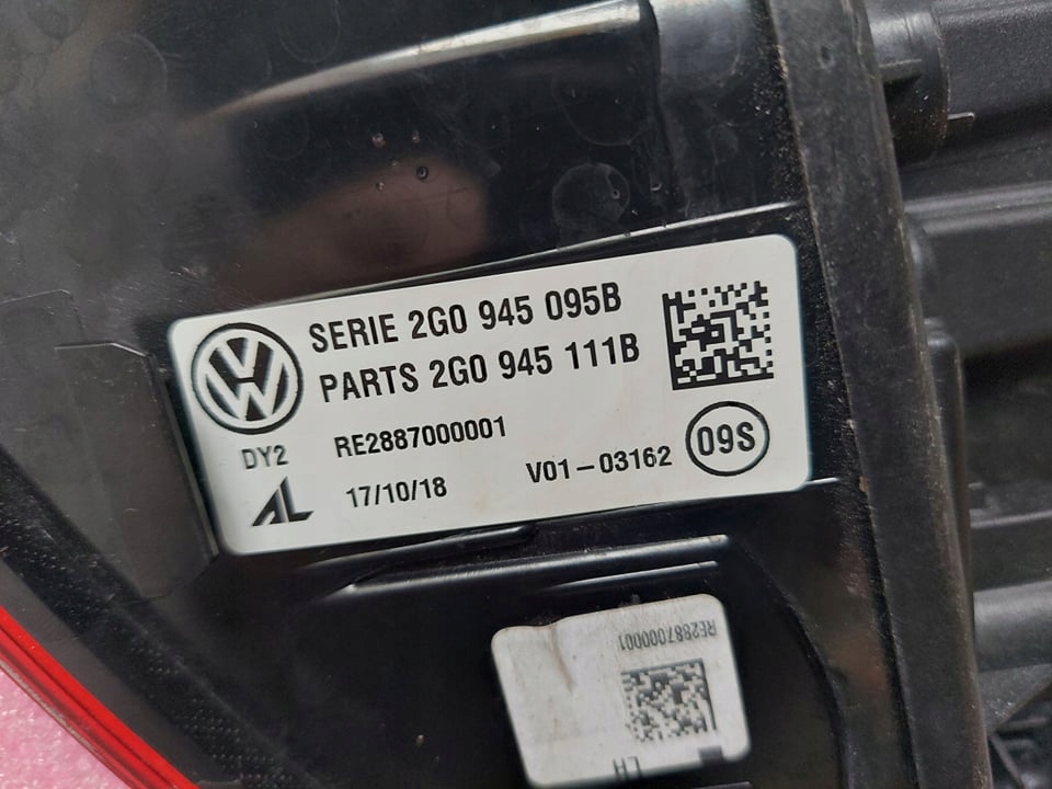 фото №7, Vw polo 2g лампа ліва задня задня led