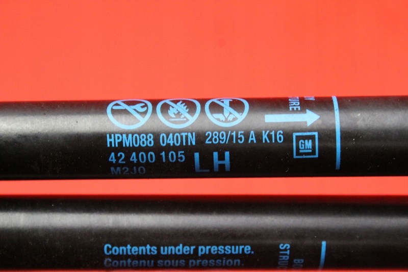 фото №8, Привід амортизатори кришки 42400105 42400107 opel karl 5d 14-19