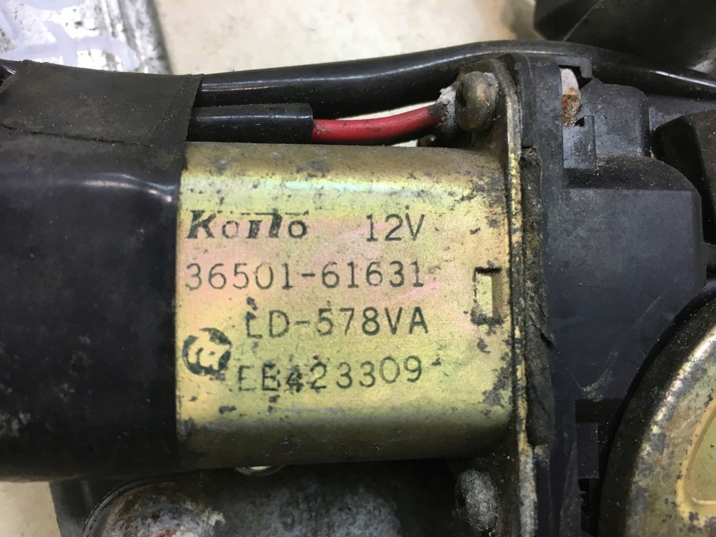 фото №6, Підйомник скло лівий задня mazda 626 iv ge 2 pin