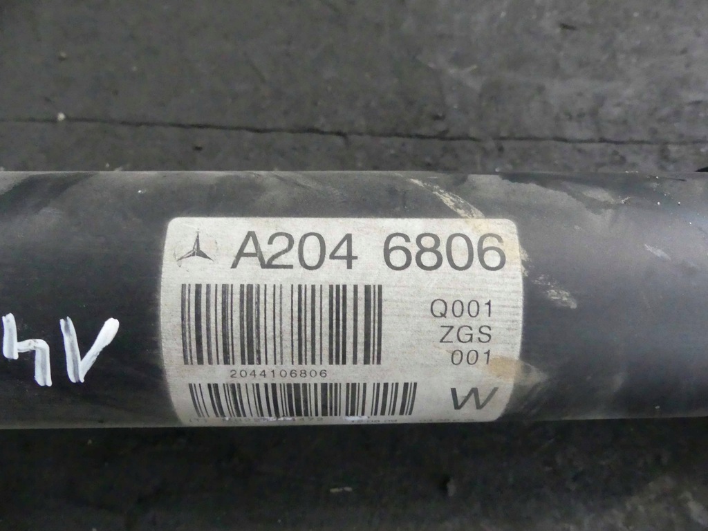 фото №7, Wał привідний mercedes glk x204 08-15 2.2 cdi