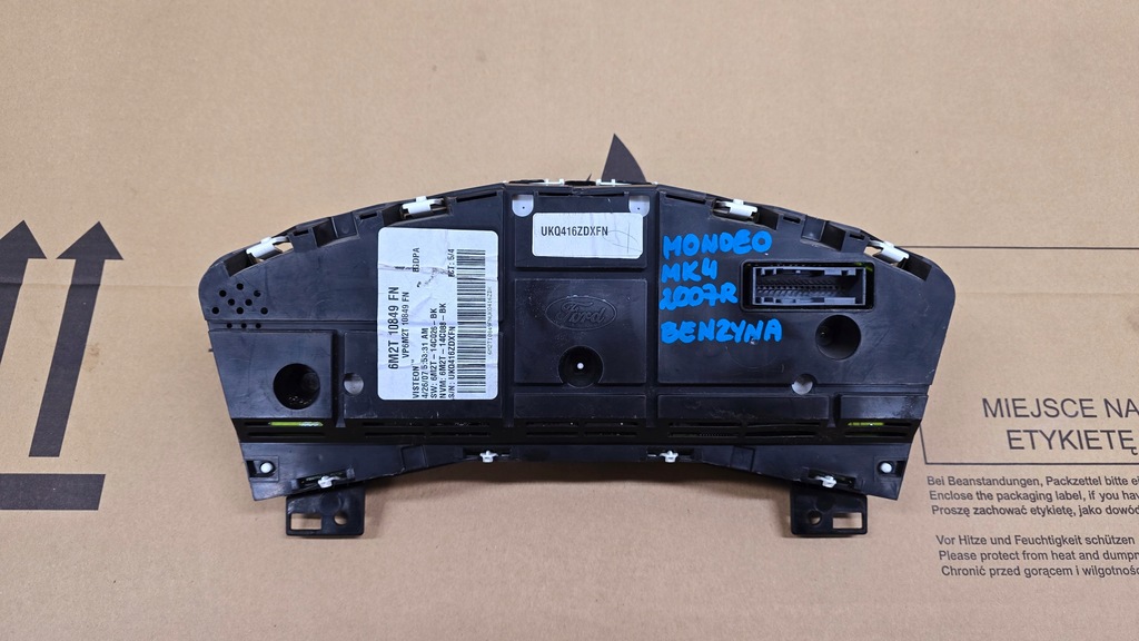 фото №14, Mondeo mk4 07-10 s-max mk1 galaxy 3 счетчик большой дисплей 2007 r бензин