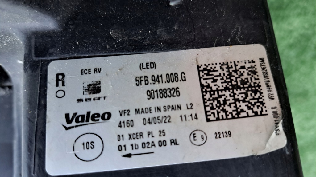 фото №4, Seat leon 4 iv full led 5fb лампа передняя