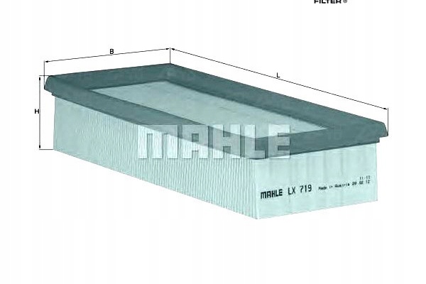 фото №1, Knecht фильтр воздуха honda accord v accord vi ci