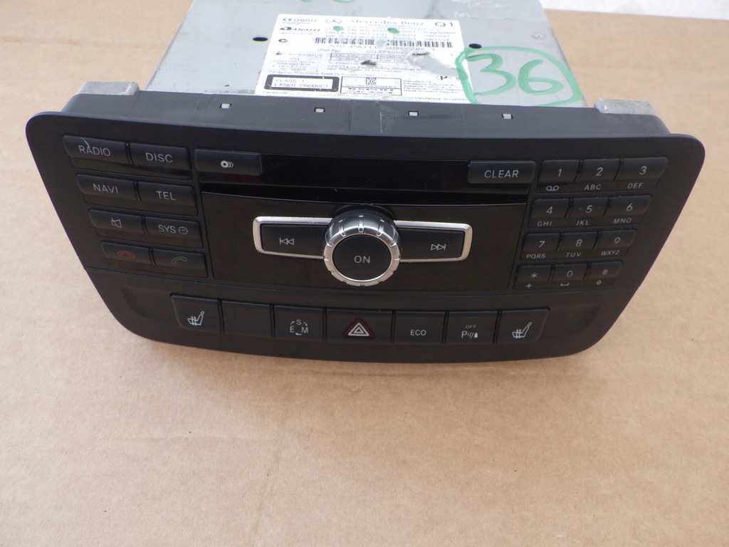 фото №1, Навігація радіо mercedes b-klasa w246 a2469003505