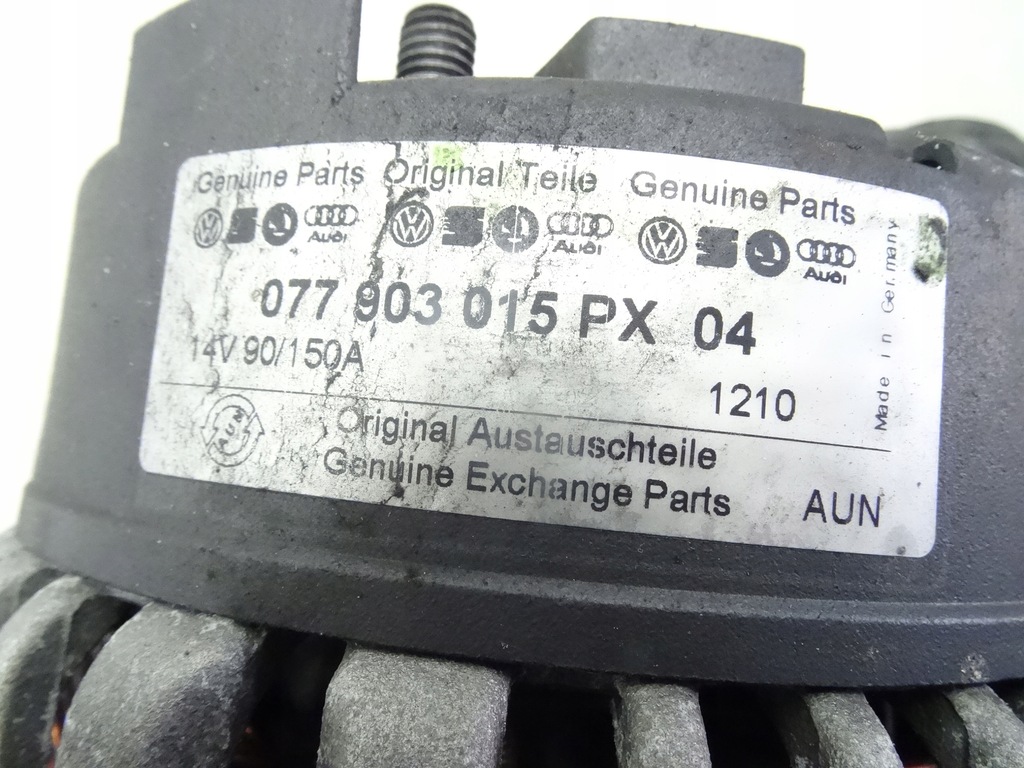 фото №6, 077903015px audi a8 d2 4.2 99-02 генератор доставка