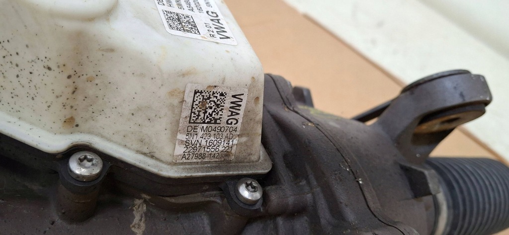 фото №10, Система рулевой трансмиссия magiel vw skoda audi tiguan 5n 5n1423050am