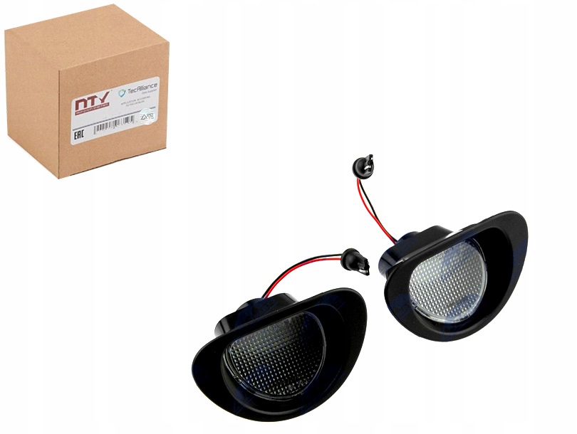 фото №1, Фонари led подсветка номерного знака регистрационный citroen c1 2005-