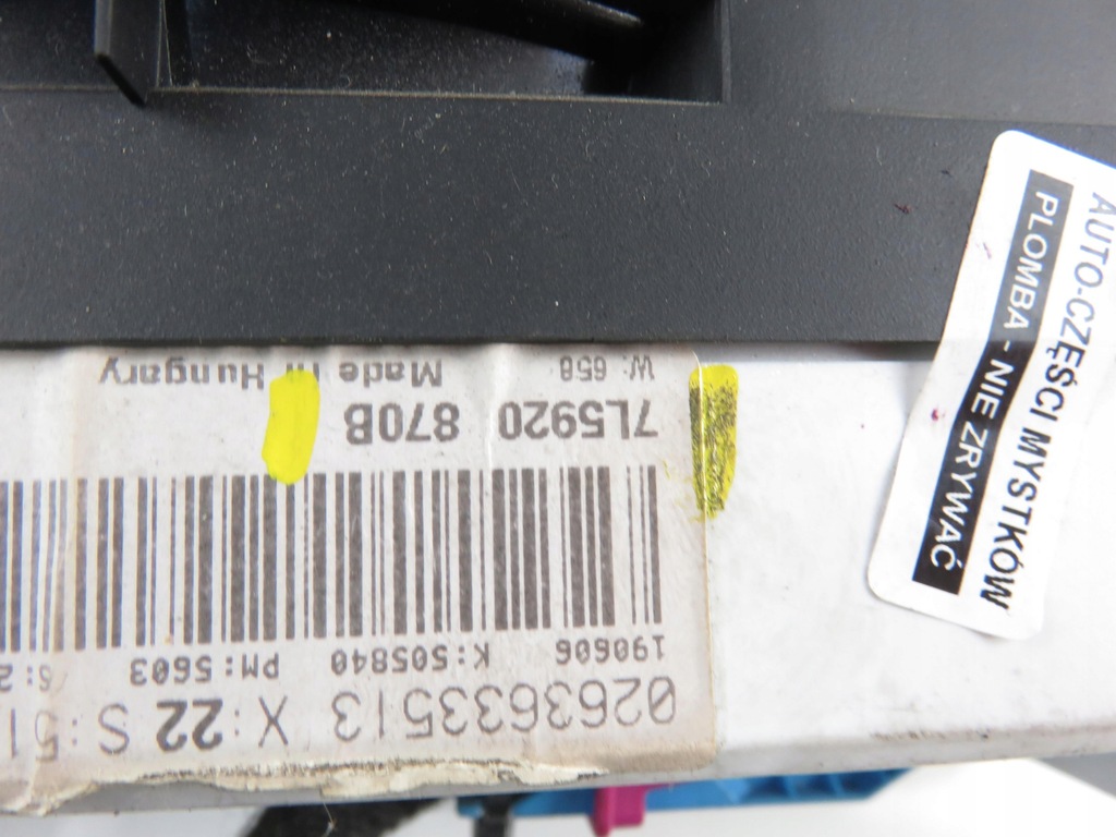 фото №6, Счетчик porsche cayenne i s 4.5 7l5920870b