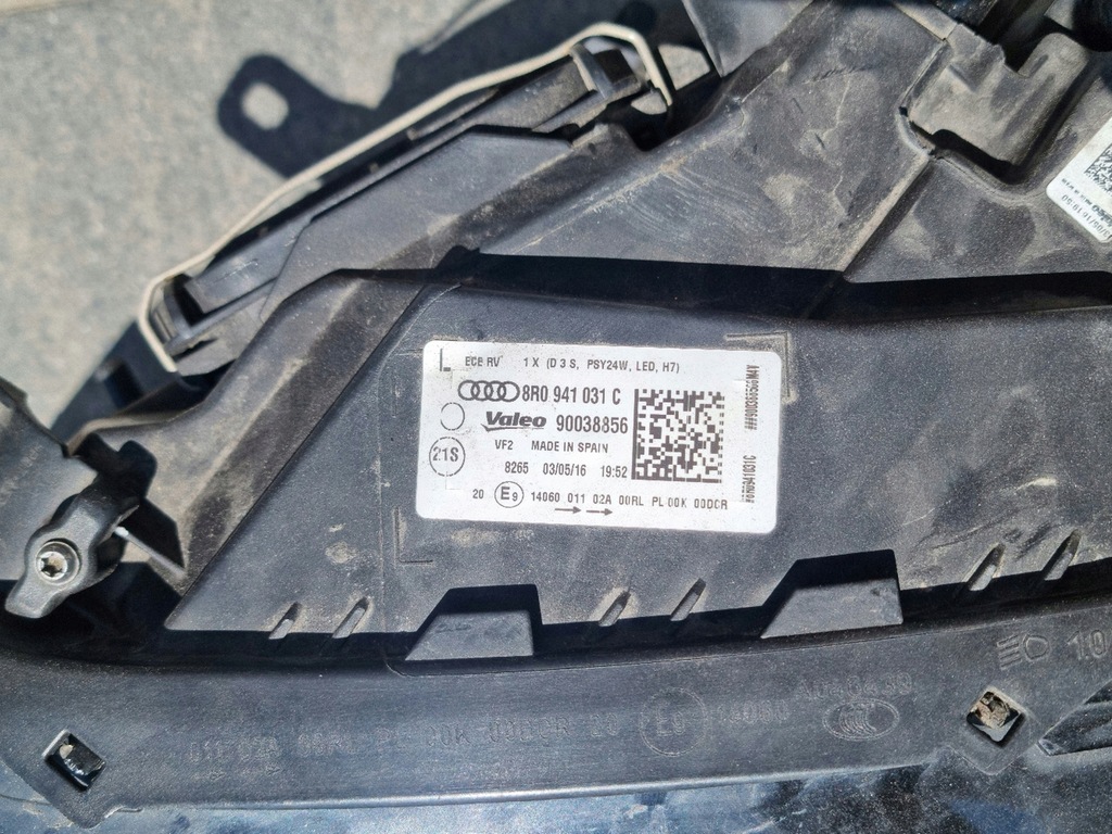 фото №5, Audi q5 8r0 lift лампа ліва передня перед