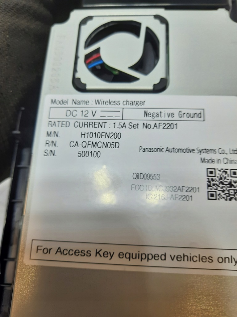 фото №10, Subaru crosstrek xv 22- зарядний пристрій бездротова h1010fn200 usa