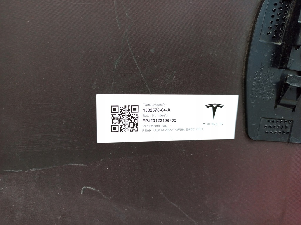 фото №14, Tesla model 3 lift highland 2024- бампер задняя задний 1582570-04-a ÷