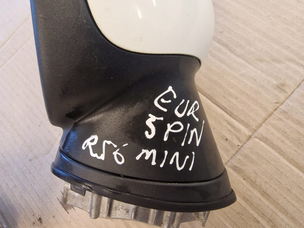 фото №3, Зеркало левая mini cooper one 5 pin europa белый