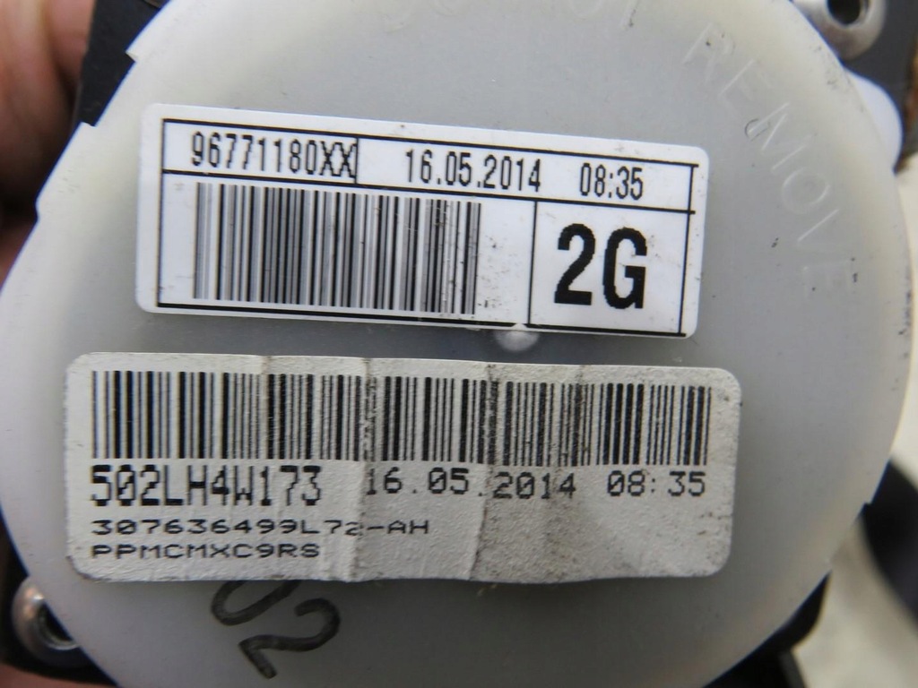 фото №8, Pas ремни задняя 2 3 ряд комплект c4 grand picasso ii