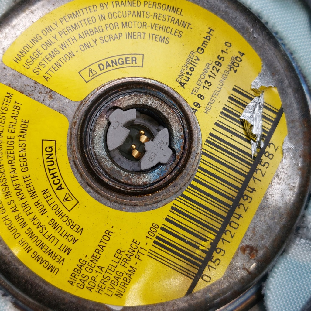 фото №12, Ford c-max подушка подушка безопасности водителя 5m51-r042b85-aa