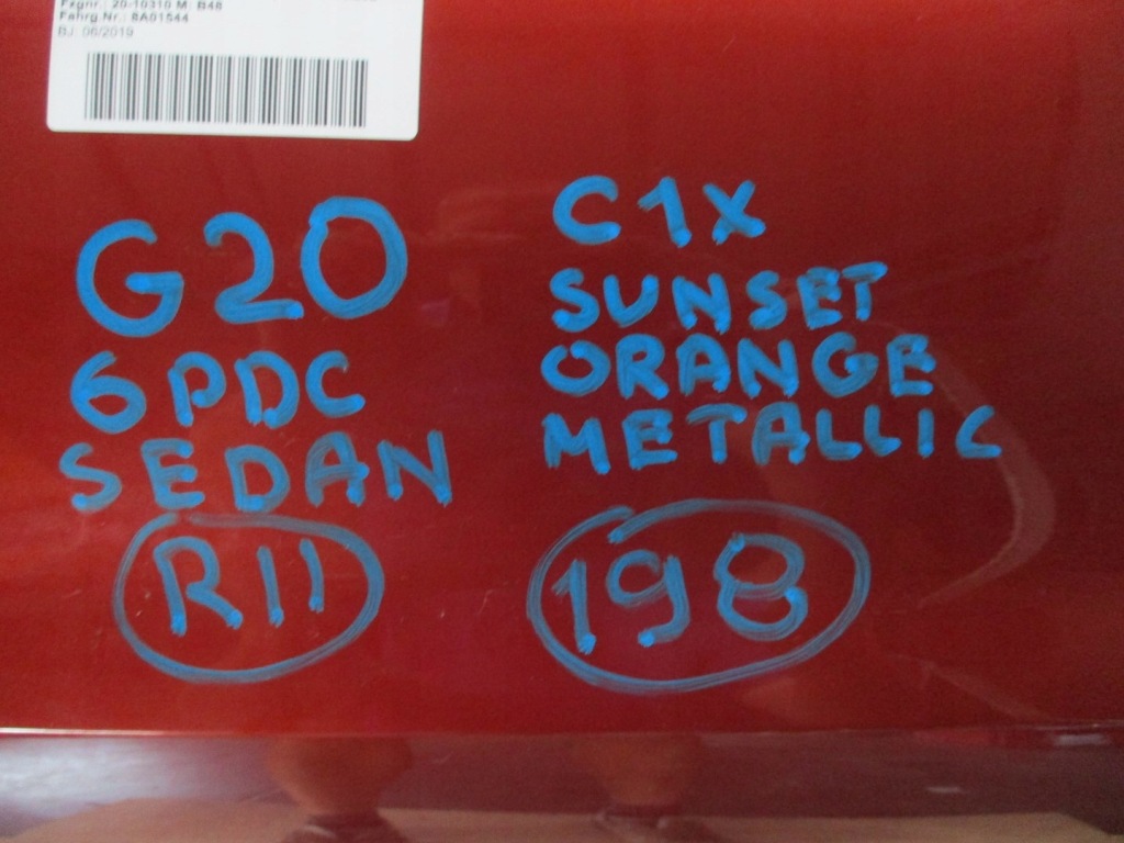 фото №5, Бампер bmw 3 g20 6x pdc задня задній sedan