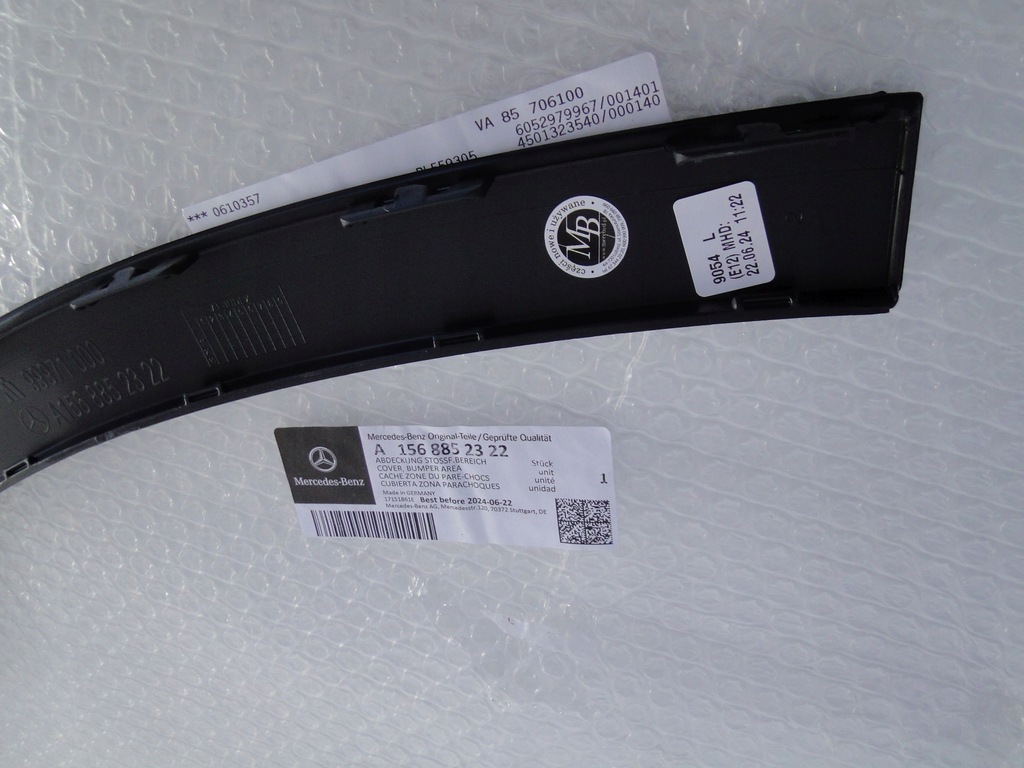 фото №9, Mercedes gla x156 156 молдинг ліва na крила