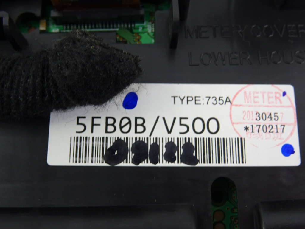 фото №10, Micra k14 счетчик приборная панель разъёмы 5fb0b/v500 2017-