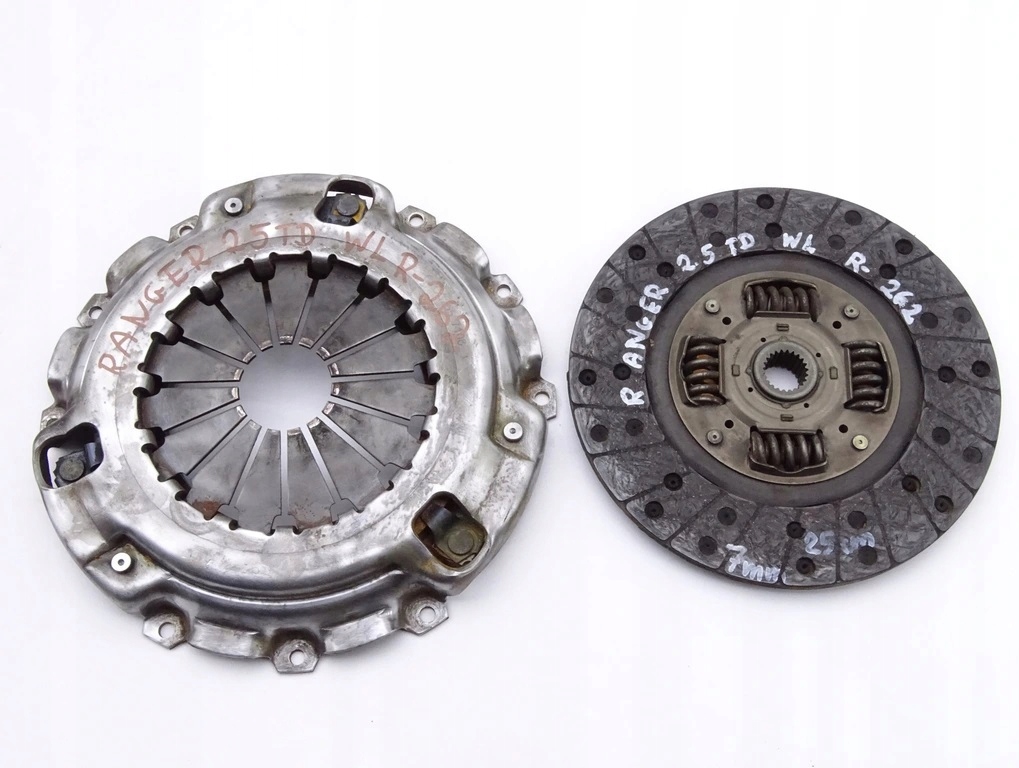 фото №1, Ford ranger ii mazda b2500 2.5 td 98-06 притиск диск 250