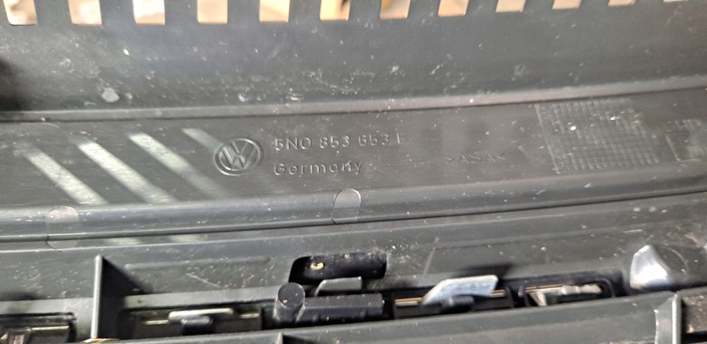 фото №8, Vw tiguan i lift 5n 5n0 решётка радиатора решётка радиатора накладка