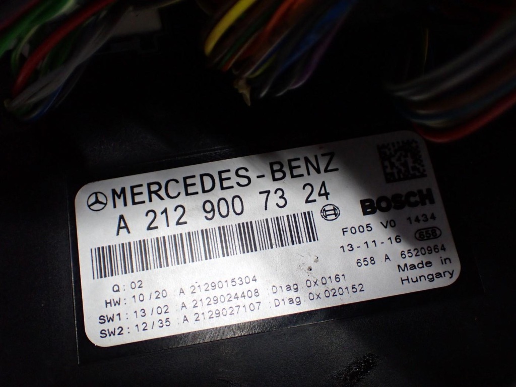 Коробка предохранителей модуль sam a2129007324 mercedes slk 3 r172 14r в Украине
