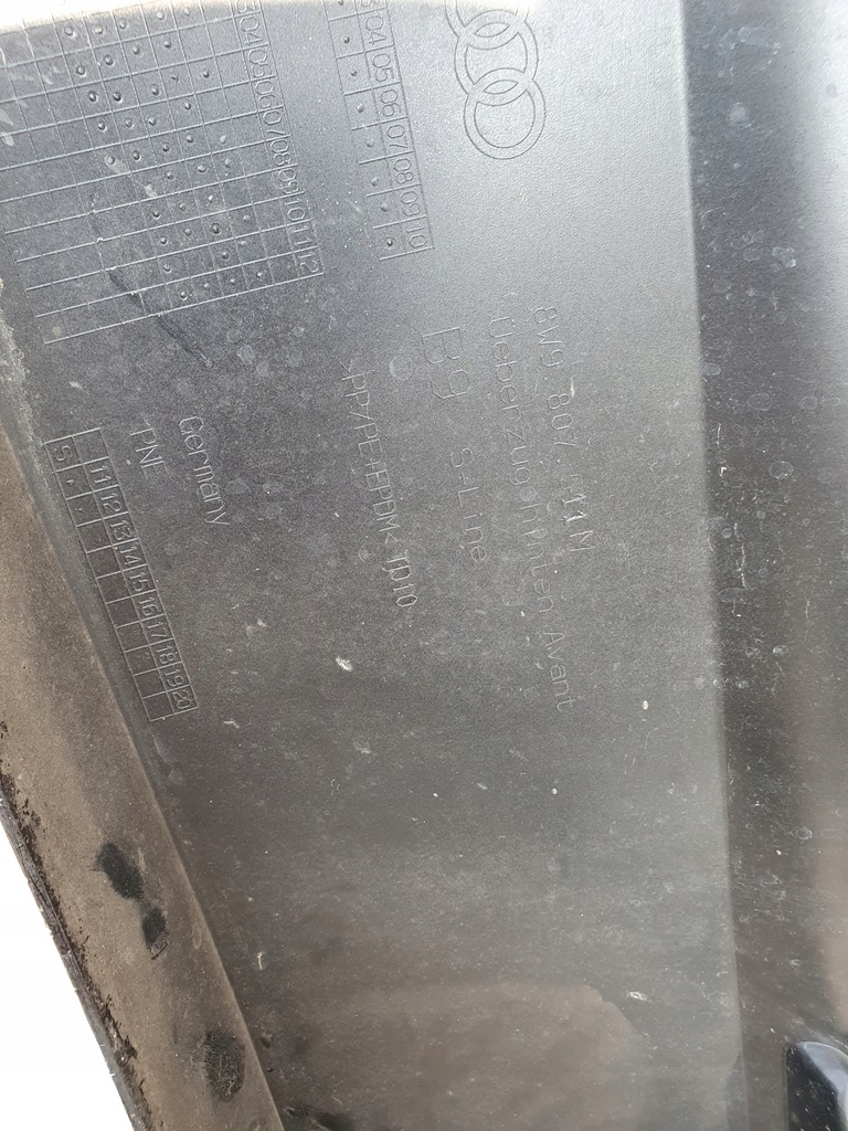 фото №10, Бампер задняя audi a4 b9 8w9 kombi s-line s4