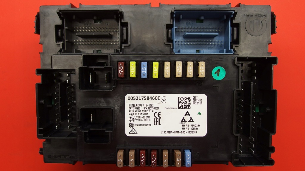 фото №1, Кузов бортовий комп'ютер модуль bsi fiat tipo 521758460