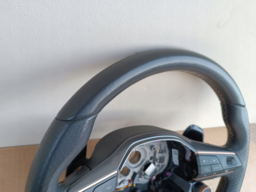 фото №8, Seat leon iv ateca cupra formentor воздуховод кожа лепестки переключения оригинал