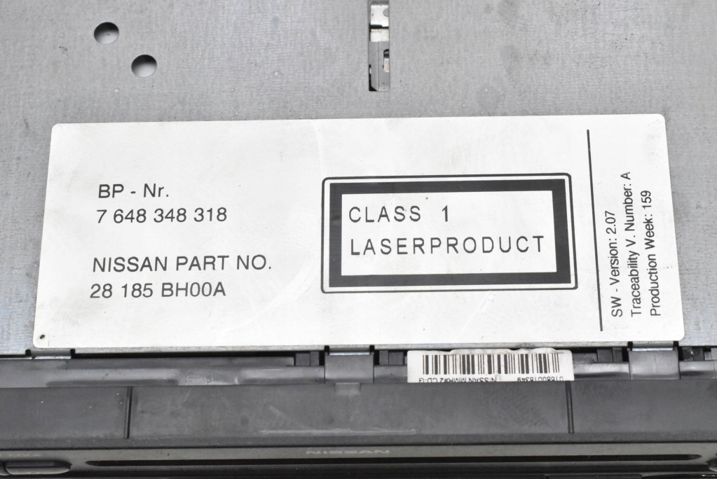 фото №6, Радио радиопроигрыватель cd 28185bh00a nissan note 1 i e11 09-14