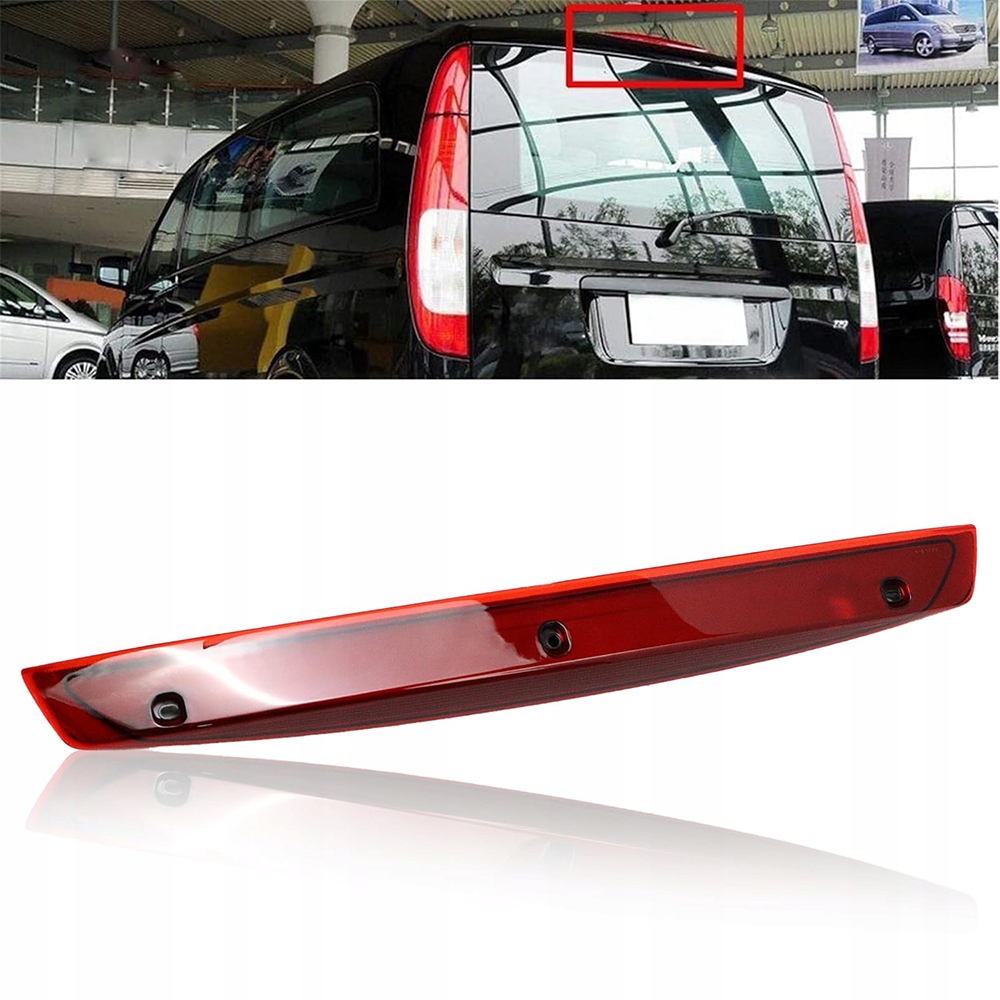фото №13, Mercedes vito w639 2003- третий свет лампа стоп-сигнал торможения a6398200056