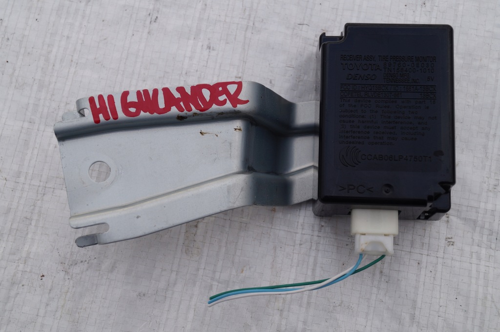 фото №1, Модуль блок керування тиску шин toyota highlander 2