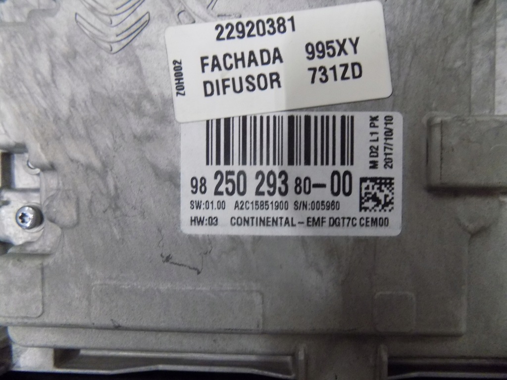 фото №3, Citroen c4 picasso ii дисплей навигации радио