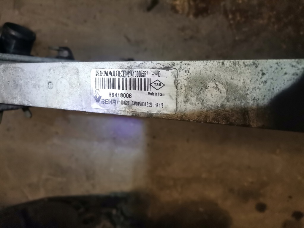 фото №4, Радиатор wody renault laguna iii 2.0dci