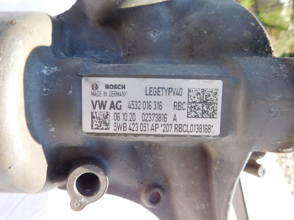 фото №9, Leon iv 5f трансмиссия рулевая рулевая рейка 5wb423051ap