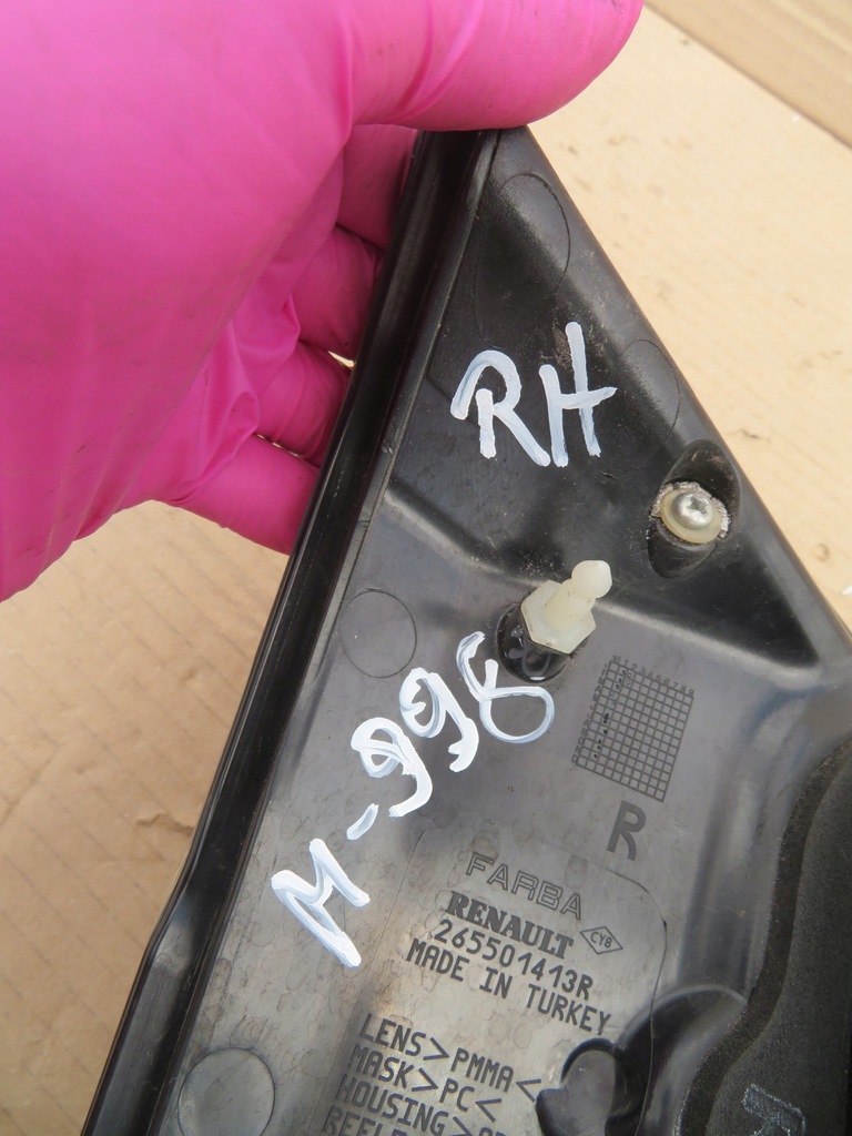 фото №11, Лампа права задня w кришка fluence ze 265501413r 09-