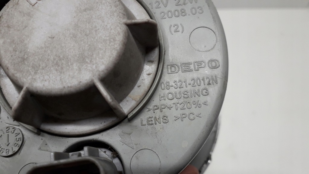 фото №9, Hyundai santa fe 1 i 01- противотуманная фара противотуманные